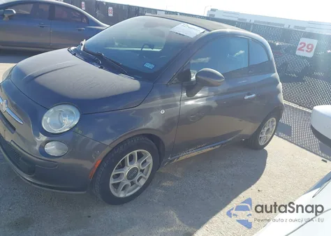2015 Fiat 500C Pop z USA, uszkodzony, nr VIN 3C3CFFDR0FT562052